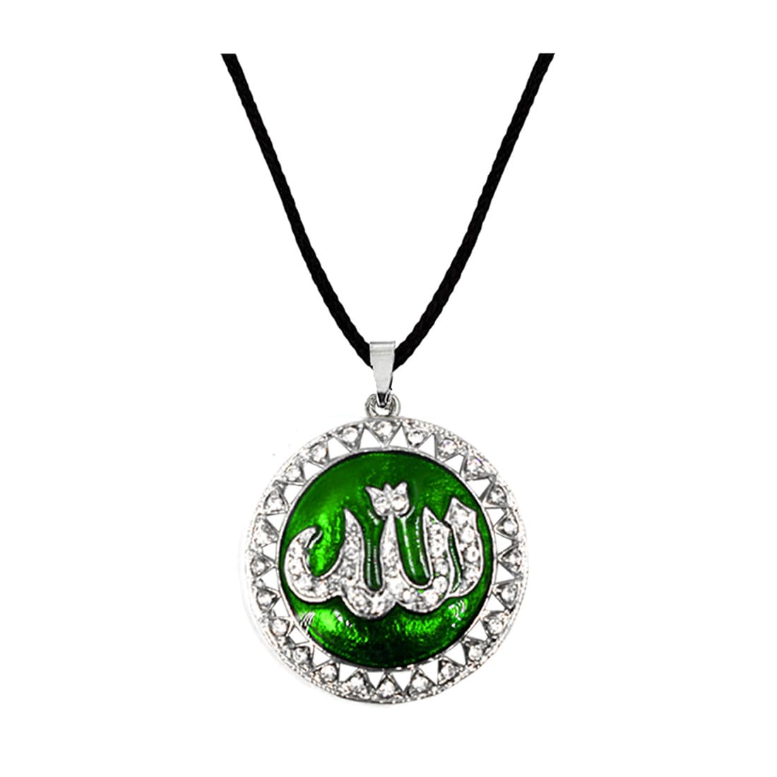 Enamel Allah Word, Islamic Muslim Link Chain Pendent for Men and Women-image-20