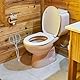 SAFIGLE Toilettenhilfen zum Abwischen Des Gesäßes：Hilfsmittel Für Senioren Im Alltag Lange Reichweite Abwischhilfe Für Po - WC-Hilfsmittel für Senioren Toilettenhygiene Blau Edelstahl
