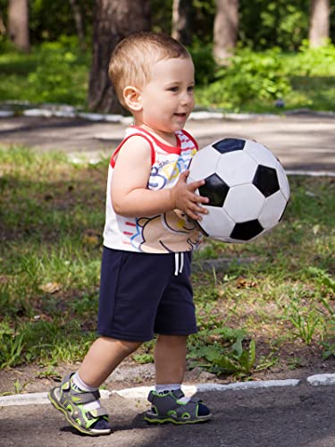 Resinta 4 Pack Baby Boys And Toddlers Shorts Knit Shorts Athletic Pull On Shorts Elastic Waist Short Pants With Pocket #TOP5