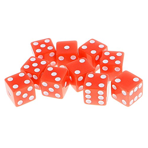 Phenovo-10-Pieces-Plastic-Six-Sided-D6-Dice-Digital-Dices-Dungeon-Dragon-RPG-Playing-Board-Game-Party-Fun-Casino-Supplies-Gift-Orange