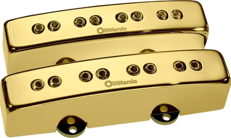 DiMarzio Relentless J Bass Pickup Set - Gold