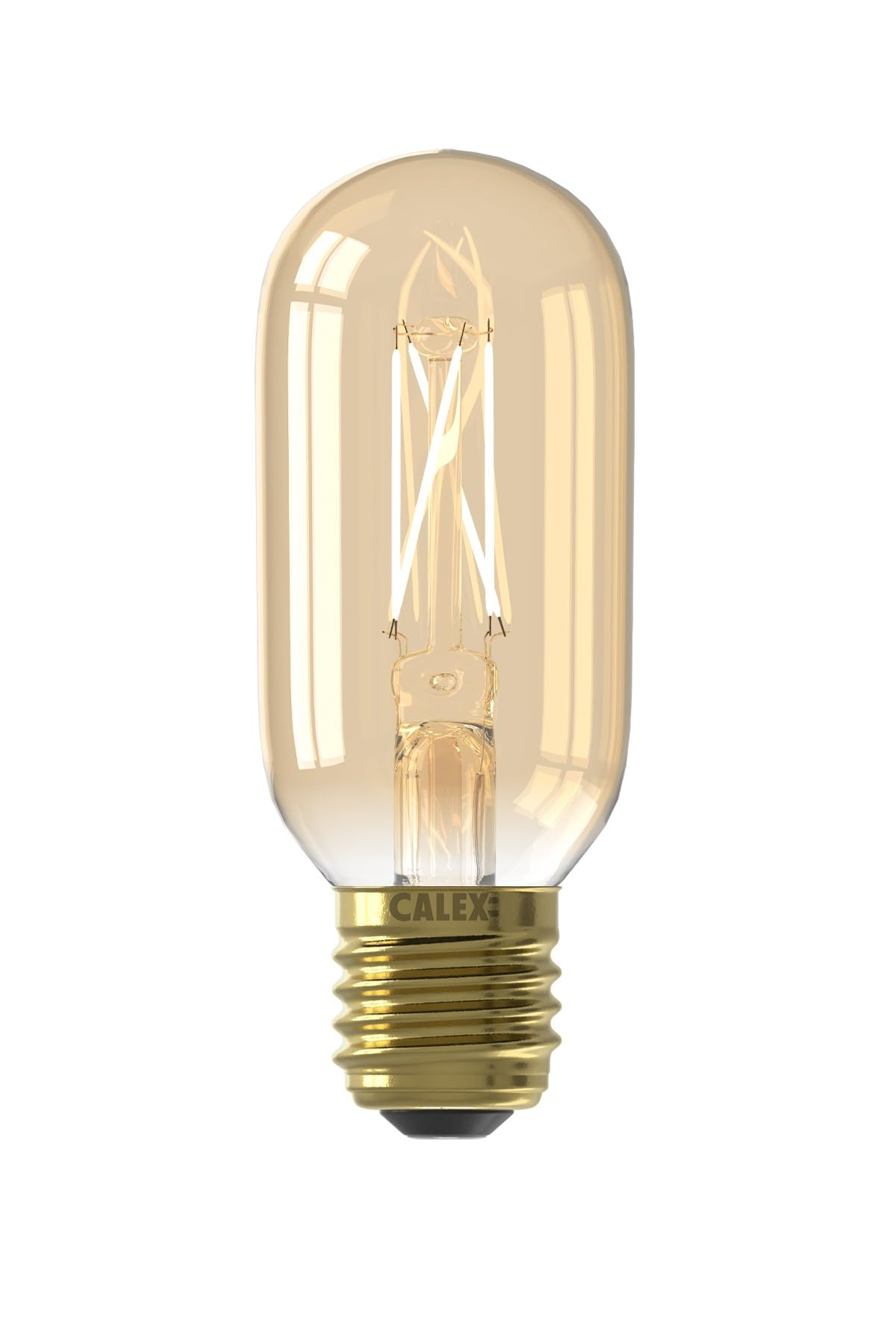 LED Filament Tubular Lamp 3.5W (25W eq.) ES 45x110mm Gold 2100K Dimmable Calex