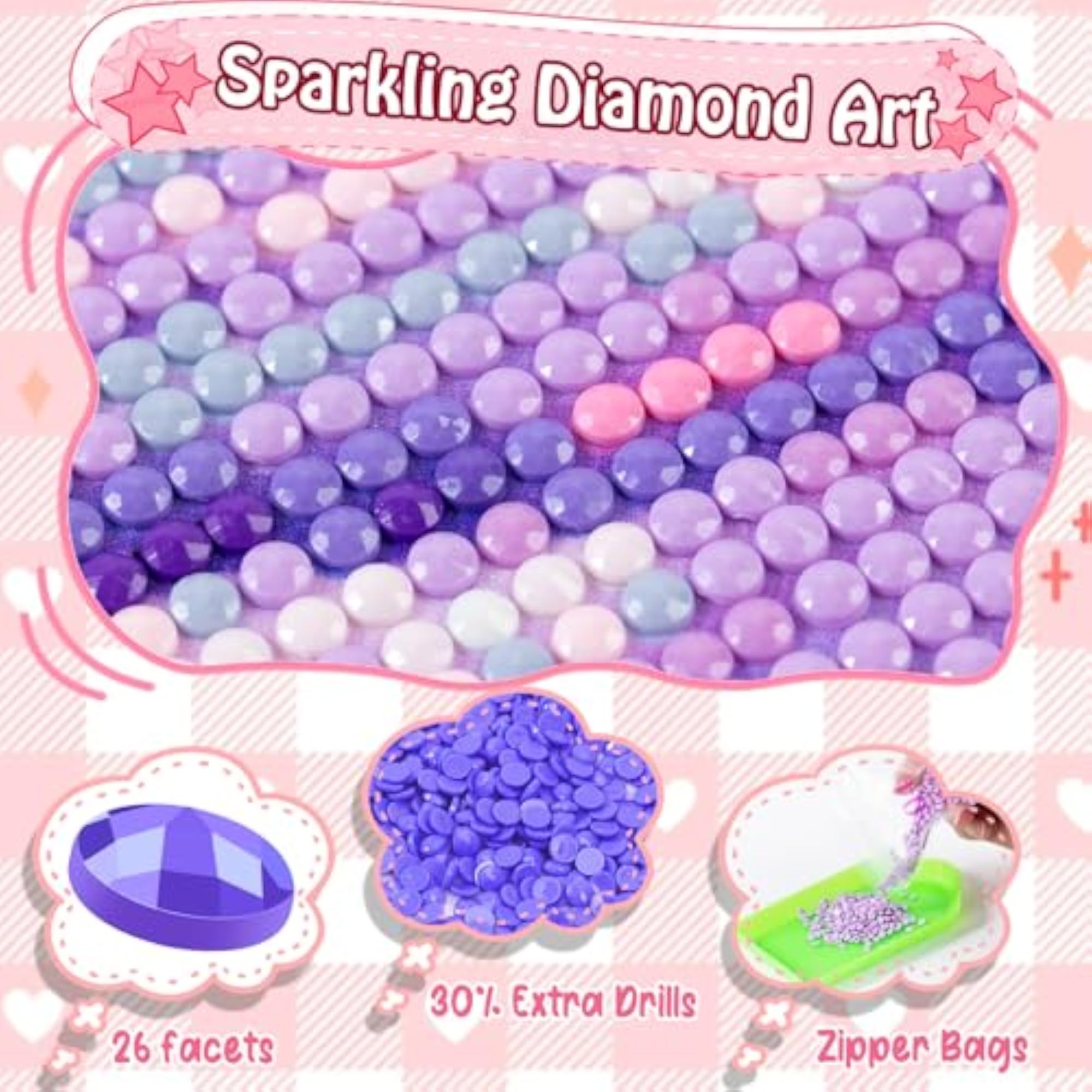 DIY 5D Diamond Painting Kit, Sunflower Wall Decor