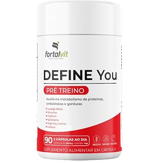 Define Morosil com Spirulina, Café Verde e Psyllium — 60 cápsulas