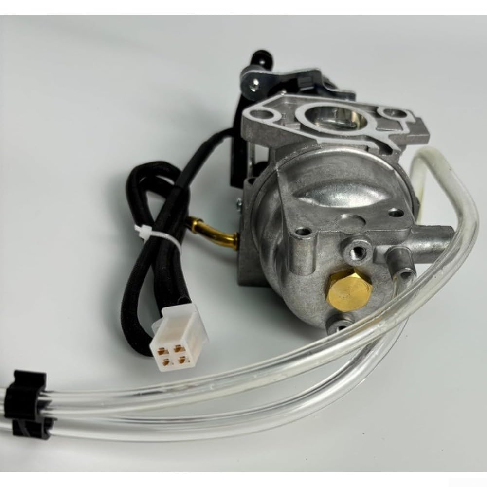 Kit de repuesto de mezclador de combustible modelo 6500 para piezas de motor, carburador con juntas para motosierra, recortadora, cortacésped, para quad, scooter, blanco, 4 piezas