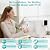 SimPure Y11C UV Cold Reverse Osmosis Water Filter Countertop, 6-Stage RO Water Filtration System, Water Purifier with Portable Water Pitcher, Temperature Adjustable 43-59°F, No Installation