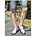 XOEKD Men's Fashion Leather Platform Outdoor Beach Slides Comfort Fish Mouth Open Toe Soft Bottom Summe Slip On Fisherman Walking Sandals Casual Non Slip Flat Business Dress Slipper (White,8.5)