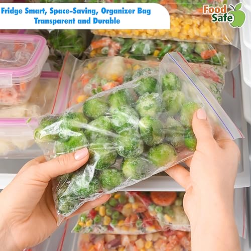 Image of Shalimar Ziplock Pouch | Ziplock /Zipper Bag | 2.5x3 Inches | 300 Pcs (Pack of 3 Packets x 100 Pcs) | Multi-Purpose Storage Bag | Reusable & Reclosable With Zipper | Color - Natural