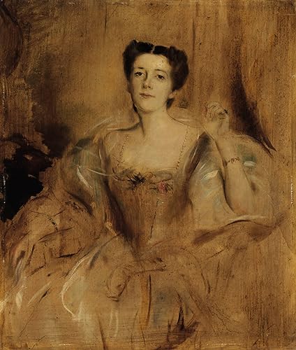 Tableau Mary Lady Curzon de Kedleston Von Lenbach impression d'art mural 60x90cm