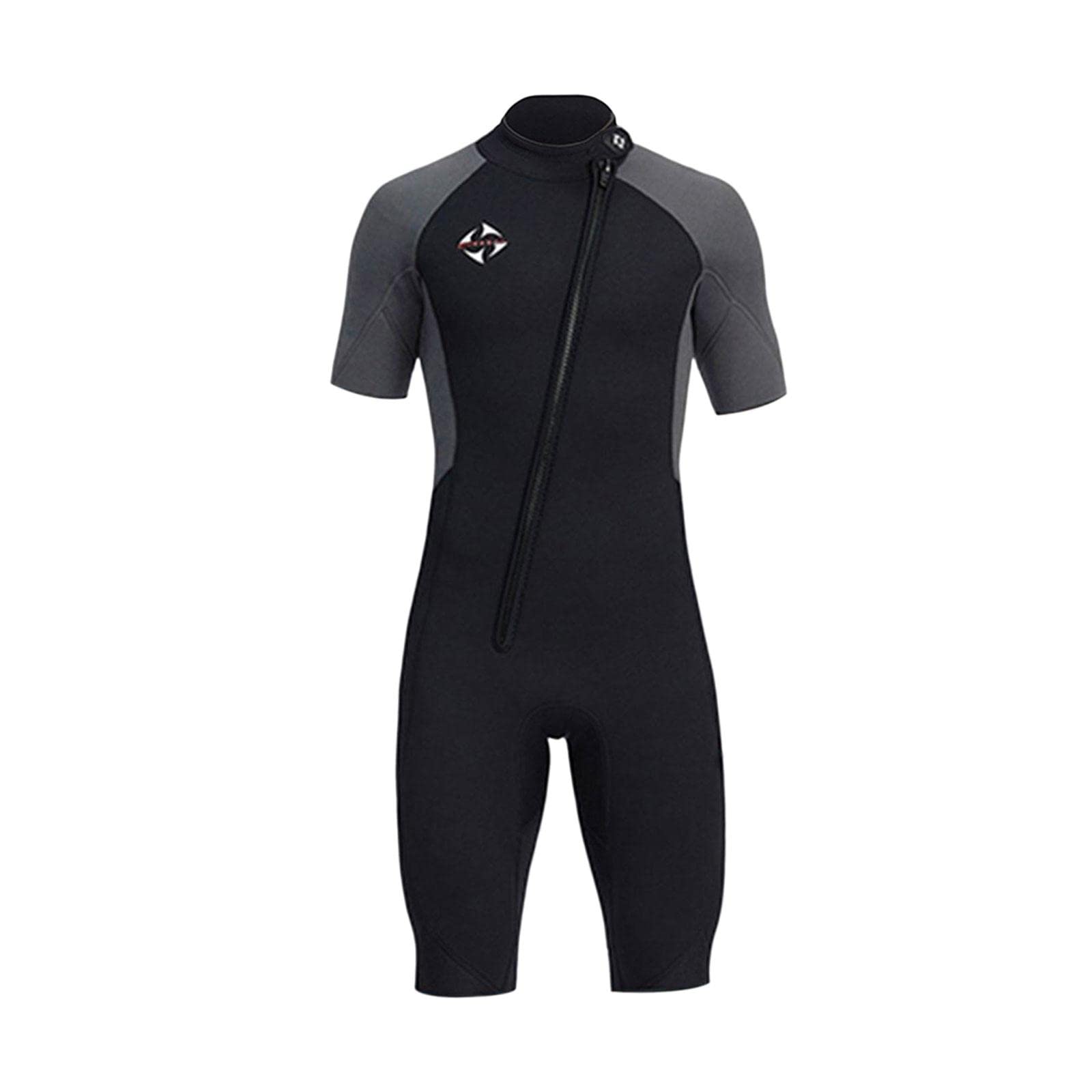 LYLA 3Mm Neoprene Men Wetsuit Diving Suit Swimsuit for Swimming Water Sports Gray XXXL-image-41