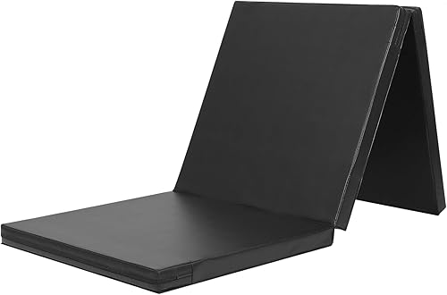 Miniatura 17 de Tapete de gimnasia plegable y elástico de 71 x 24 x 2 pulgadas, para entrenamiento muscular, para niños, para yoga, deportes, insonorización, uso