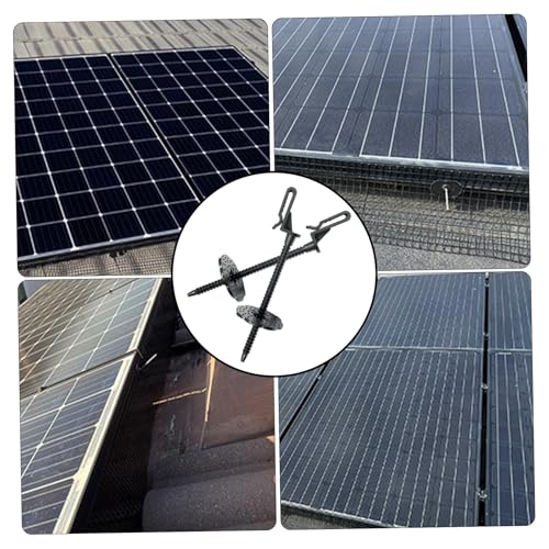 Kit de panel solar a prueba de pájaros con clips de valla y malla para protección 5