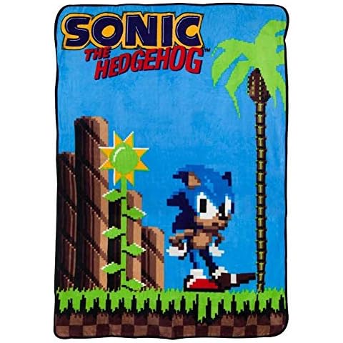 Sonic 16-Bit Fleece Blanket by Surreal Entertainment Cover