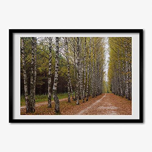 Peinture 70x50 cm Tulup cadre en bois decoratif de prestige