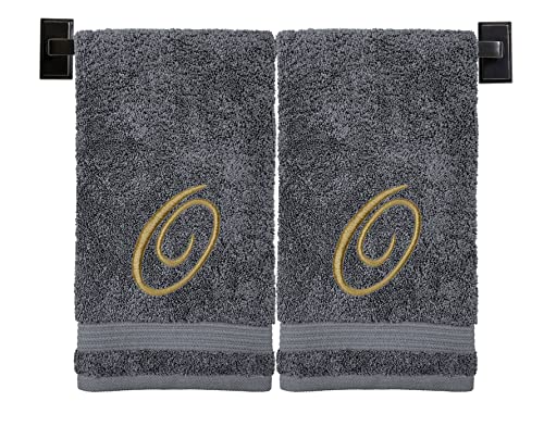 Custom Luxury Towels Lot de 2 essuie-mains à monogramme pour salle de bain | Authentiques serviettes turques | Choisissez la couleur des serviettes et du fil | A à Z | Serviettes monogrammées avec Custom Luxury Towels Lot de 2 essuie-mains à monogramme pour salle de bain | Authentiques serviettes turques | Choisissez la couleur des serviettes et du fil | A à Z | Serviettes monogrammées avec