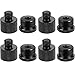 8 Pieces Mic Stand Adapter Mic Thread Adapter Set 5/8 Female to 3/8 Male and 3/8 Female to 5/8 Male Screw Adapter Thread for Microphone Stand Mount to Camera Tripod Adapter