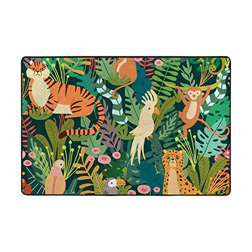 Tapis facile à nettoyer Ruchen grand format 72x48 durable - 6