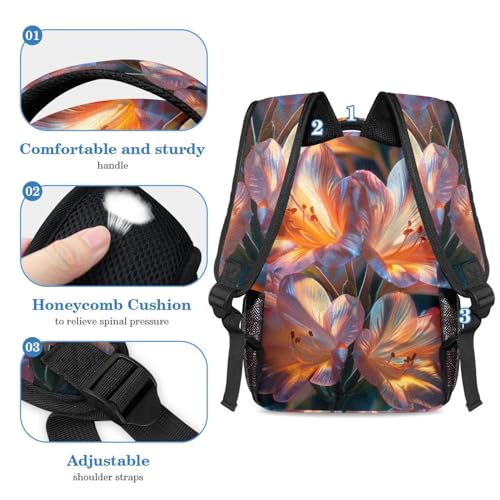 Sac à dos grande capacité anti-mal de dos pour lycéenne avec trousse