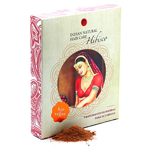 Hibisco - Crecimiento del cabello - 200g - Tratamiento para el cabello - En polvo