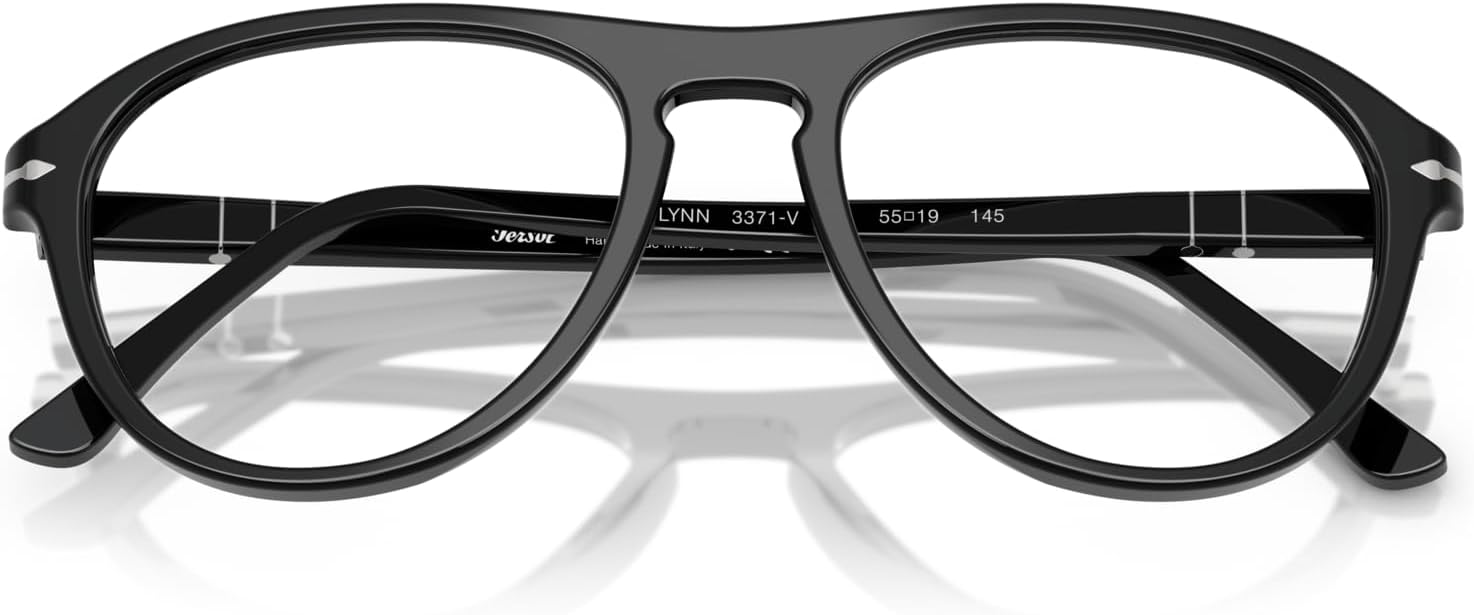 Persol Unisex Po3371v Lynn Aviator Prescription Eyewear Frames