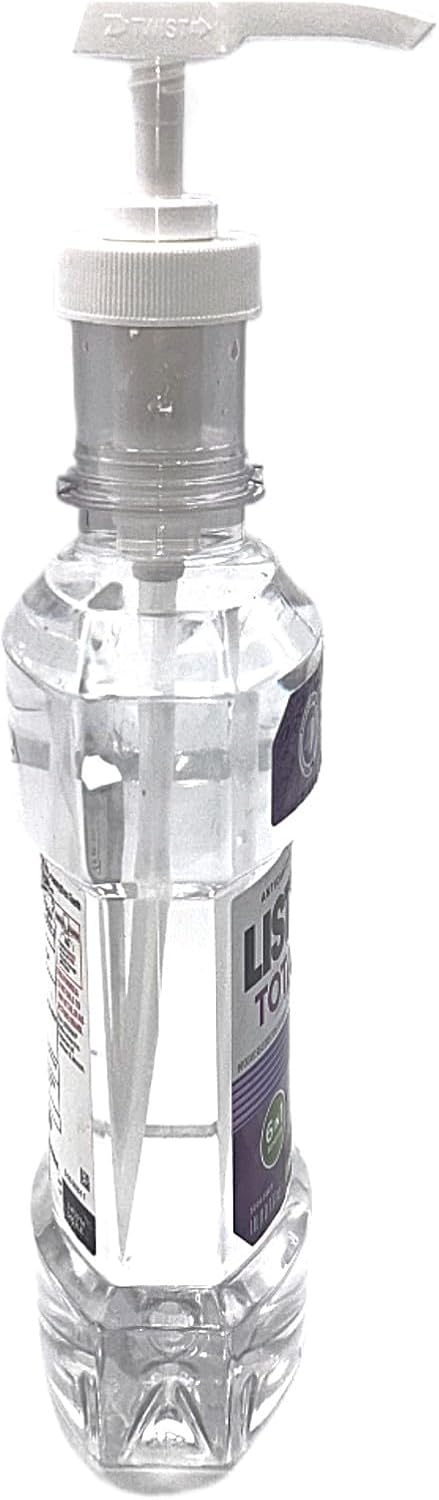 Pump for Listerine Mouthwash Dispenser fits 1.5 or 1 L Bottles, Leak-Proof 38-400 Pump Dispenser (2 Pack) - Image 4