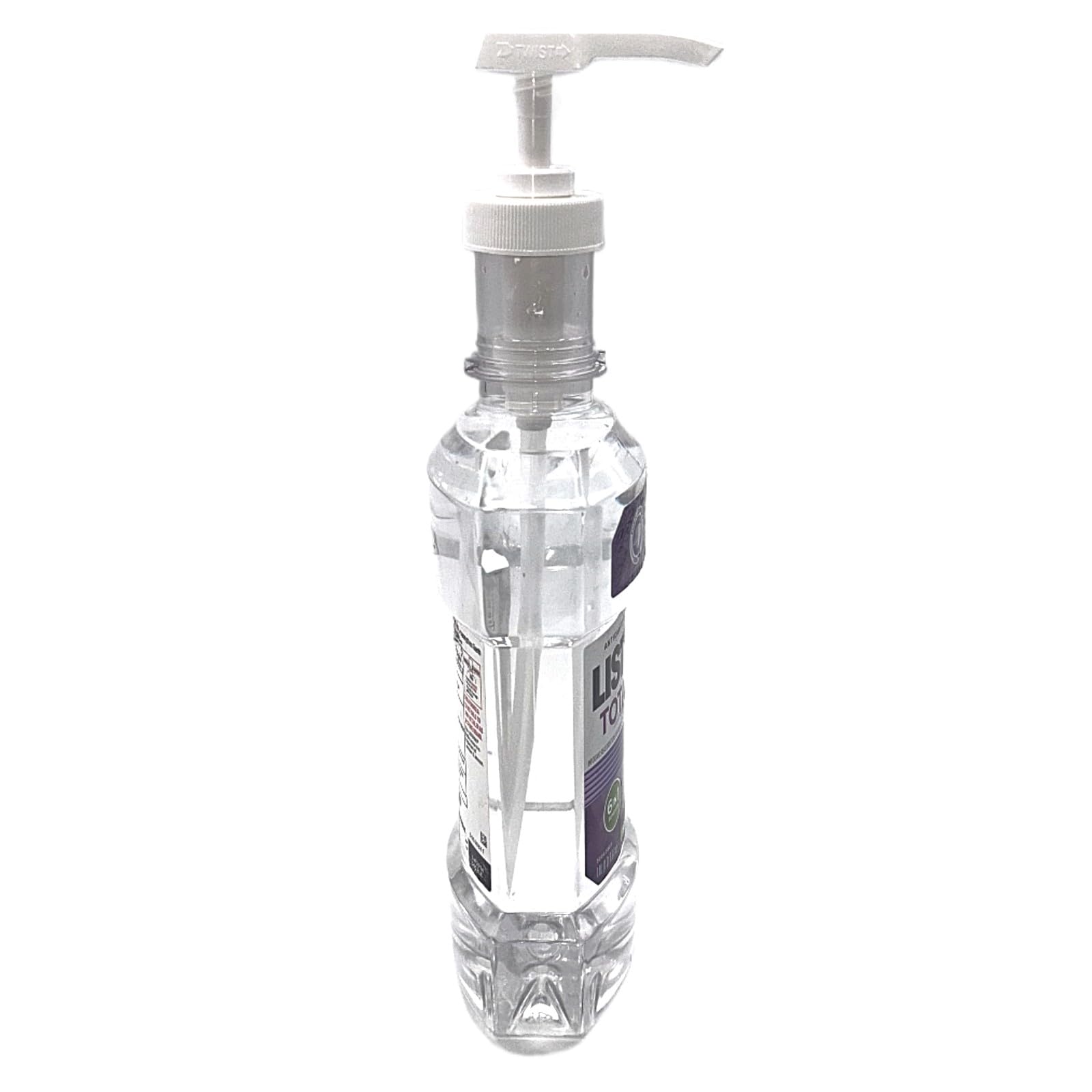 Pumpe für Listerine Mundspülspender passend für 1,5 oder 1 L Flaschen, auslaufsicherer 38-400 Pumpspender (4 Stück)