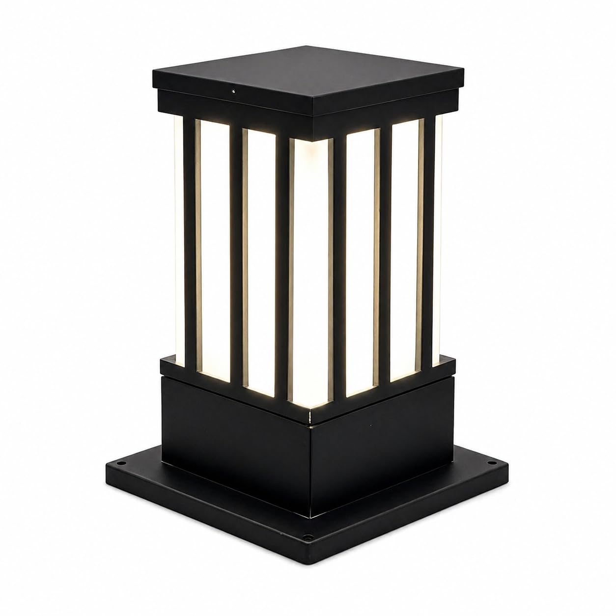 Modern Gate Light for Home Outdoor Waterproof Pillar Lamp for Main Gate, Boundary Wall Exterior Lantern Light, Decorative Outdoor Post Lamp, Cool White, (Pack of 1)-image-15