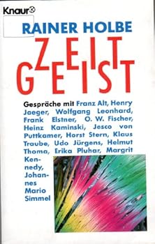 Perfect Paperback Zeitgeist. Gespräche mit... [German] Book