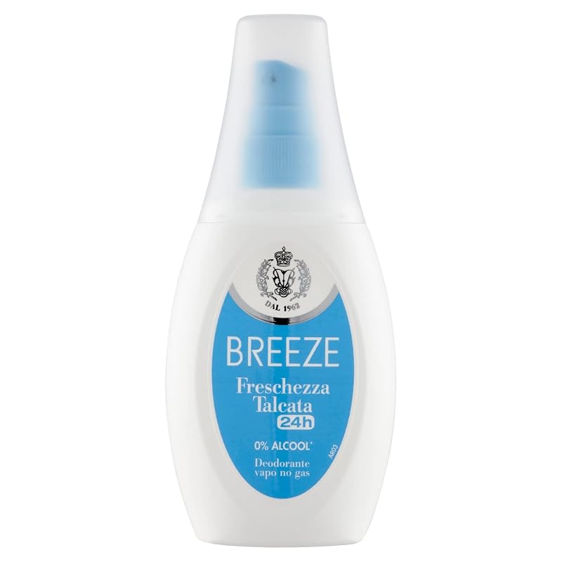 BREEZE Vapo No Gas Freschezza Talcata Desodorante 75 mL