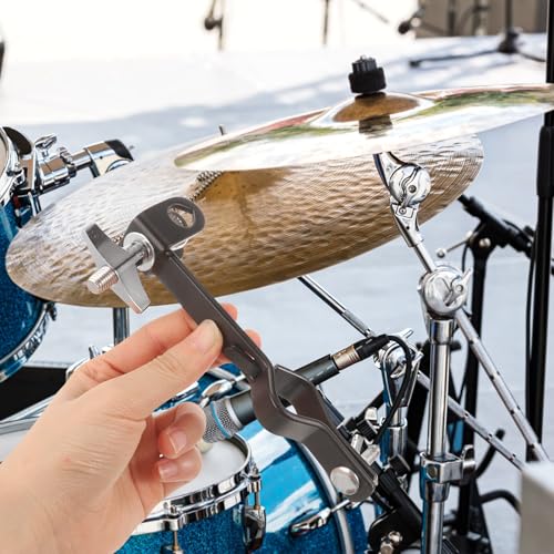 Abrazadera Ajustable para Cowbell Totority Negra miniatura 5