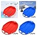 RNXRZANK 2Pcs's Snow Sled Downhill Sledge Skiing Sliding
