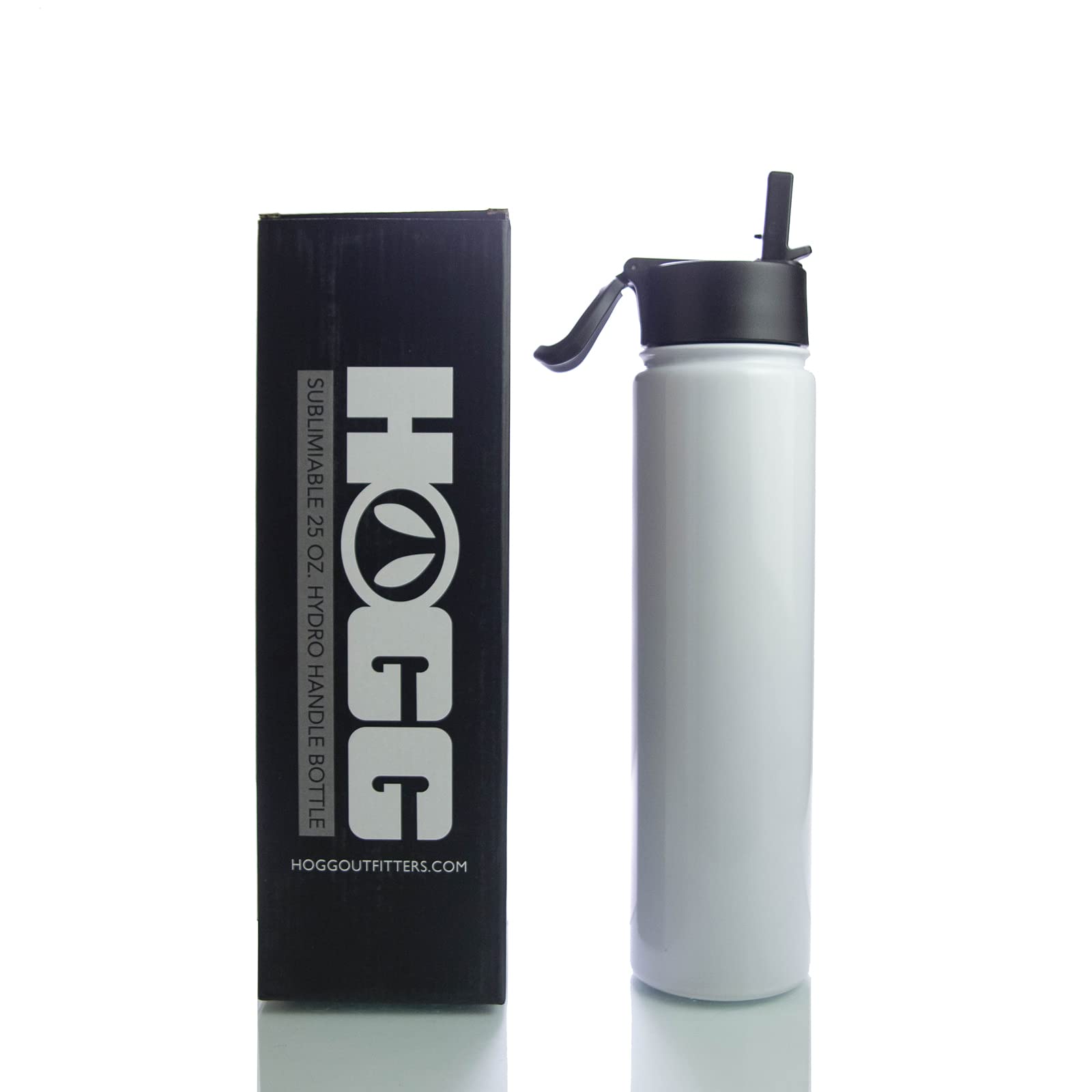 HOGG 25oz Sublimatable Hydro Handle Bottle Case (25 Pack) DIY, Customizable, Add Logo, Vinyl, Alcohol Ink, or Glitter & Epoxy To Any Cup. Bulk/Wholesale Sublimation Tumblers