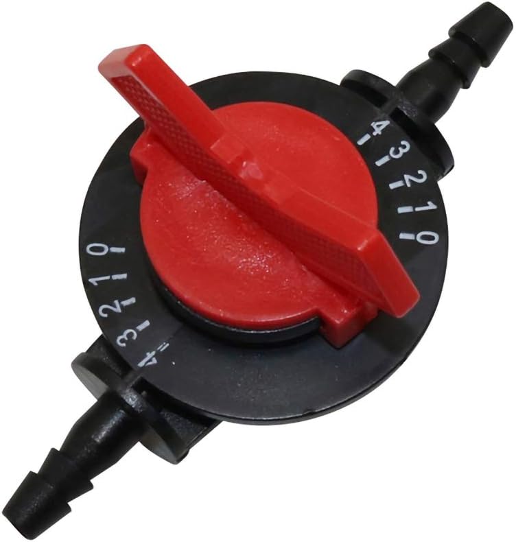 IronBuddy Venturi Fertilizer Injector 1/2” Fertilizer Applicator Flow Control Switch Valve for Agriculture Garden Drip Irrigation