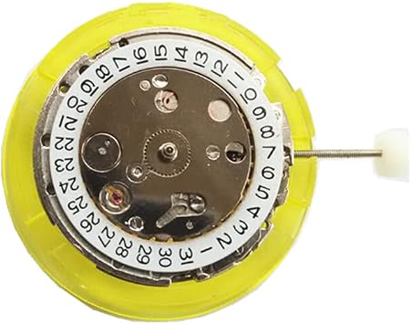 Silver Movement Replacement for Mingzhu 2813 Date, Watch Movement Replacing Spare Part Watch