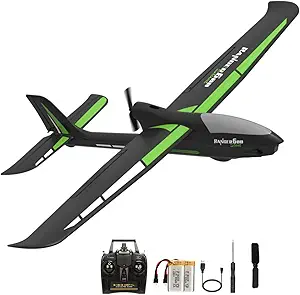 Ranger600 RC Plane for Beginners & Adults: 40-Min Play Time, 656 Ft Range, Durable EPP Foam, 6-Gyro Stabilization, One Key Aerobatics