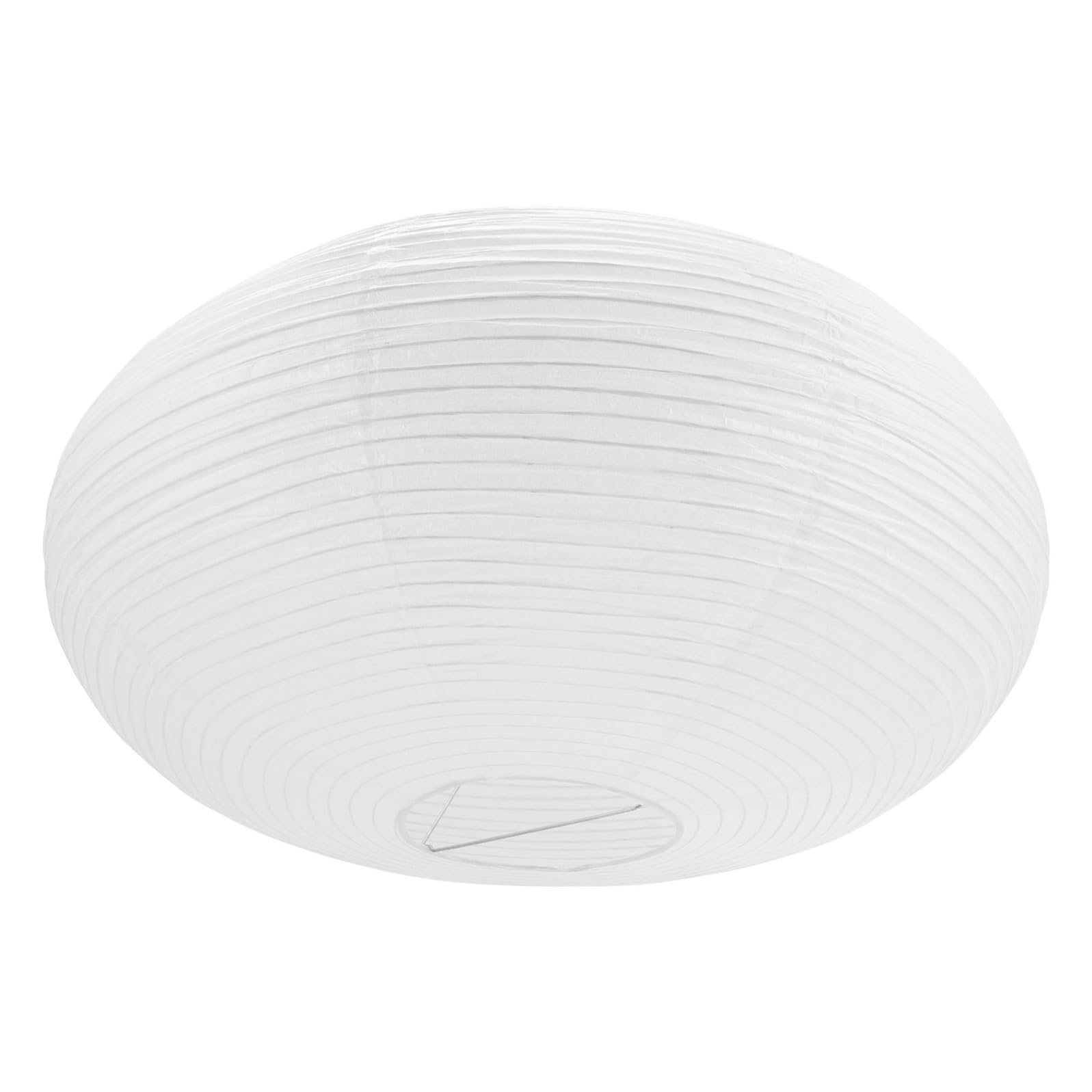 Paralume per Lampada Sospensione in Carta Bianco, Decorativo | Camera da Letto e Biblioteca, Facile da Installare, Semplice ed Elegante