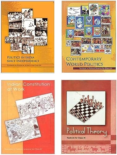 Image of NCERT | POLITICAL SCIENCE | CLASS 11 & 12 | ENGLISH MEDIUM | COMBO OF 4 BOOKS SET |