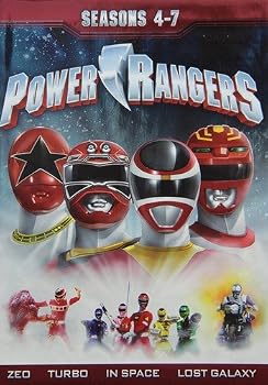 DVD Power Rangers: Seasons 4-7 Book