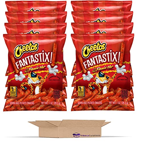 Cheetos Flamin' Hot Fantastix | 1 Oz | Pack of 8