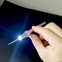 Vista 2 de Herramientas de deshierbe LED para vinilo con luz con pasador y gancho para quitar pequeños cortes de papel de vinilo y proyectos termoadhesivos
