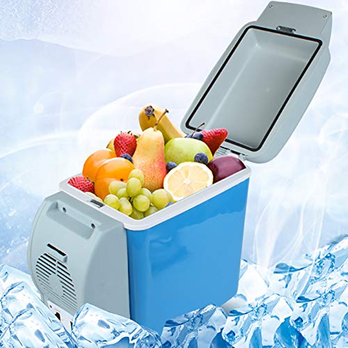 Mini-Kühlschrank, 7.5 Liter Kühlschrank, 12 V Camping, für LKW, Auto, Minibar, Getränkekühlschrank