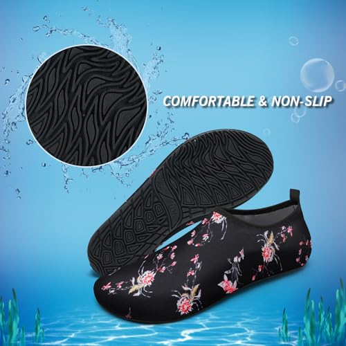 Image of IceUnicorn Water Shoes Men Women Beach Swim Aqua Barefoot Socks Pool Quick Dry Yoga