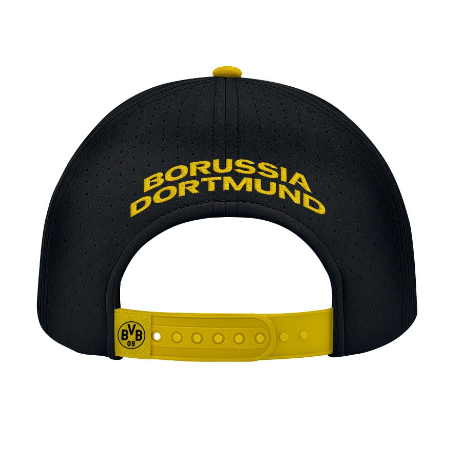 1863FC Borussia Dortmund Color Badge Air Flow Hat - Black miniatura 2