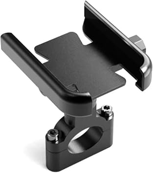 for Forza 125 250 300 350 750 Motorcycle Mobile Phone Holder GPS Navigator Rearview Mirror Handlebar Bracket Accessories Motorcycle GPS Navigation Phone Mount BracketBlack Handlebar