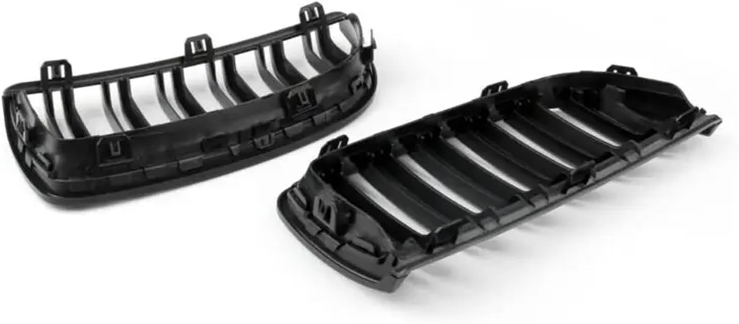 フロントグリルカバー 車用グリルガード フロントバンパー キドニーダブルスラットグリル BMW E90 セダン ワゴン 320i 0