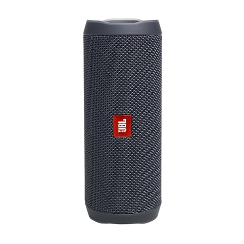 JBL Flip Essential 2, Wireless Portable Bluetooth Speaker with Deep Base, IPX7 Water & Dustproof (Without Mic, Black)