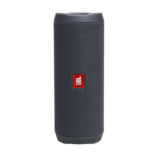 JBL Flip Essential 2 Portable Bluetooth Speaker with Rechargeable Battery, IPX7 Waterproof, 10-Hour Battery Life, Black