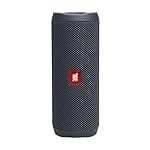 JBL Flip Essential 2, Wireless Portable Bluetooth Speaker with Deep Base, IPX7 Water & Dustproof (Without Mic, Black)