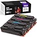 Produktbild LEMEROUtrust CF410A Tonerkartuschen Kompatibel für HP CF410A CF411A CF412A CF413A CF410X für HP Farbe Laserjet Pro MFP M477FDW M477FDN M477FNW M452DN M452DW M452NW(BK/C/M/Y)