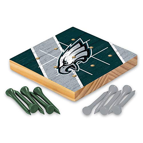 Rico Industries NFL Philadelphia Eagles Peg Tic Tac Toe Game
